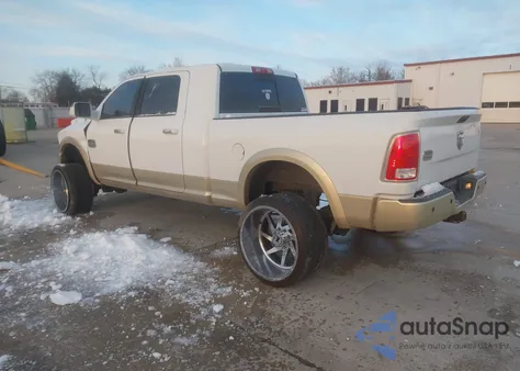 2013 Ram 2500 Laramie Longhorn из США, поврежденный, VIN 3C6UR5PL5DG610666
